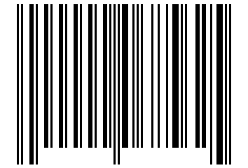 Number 68562 Barcode