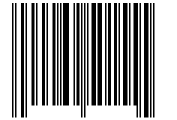 Number 69501555 Barcode