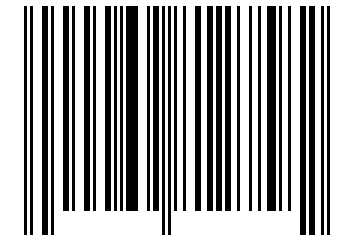 Number 69812758 Barcode