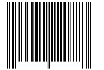 Number 70220773 Barcode