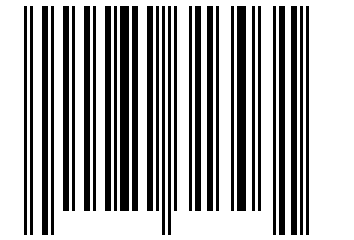 Number 70313031 Barcode