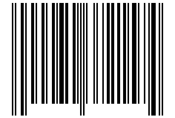 Number 70372157 Barcode