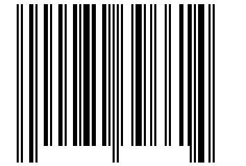 Number 70396614 Barcode
