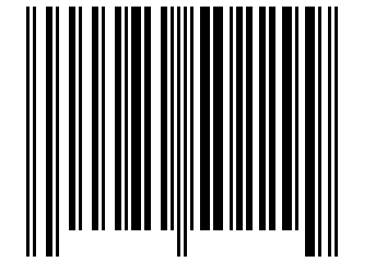 Number 70502299 Barcode
