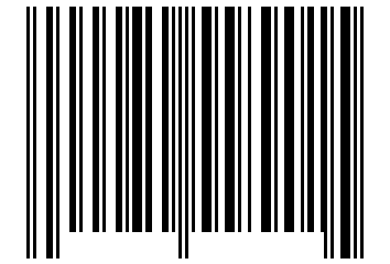 Number 70558901 Barcode