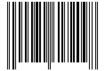Number 70617209 Barcode