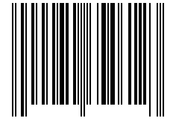 Number 70654612 Barcode