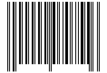 Number 70755 Barcode