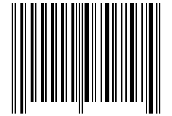Number 70757 Barcode