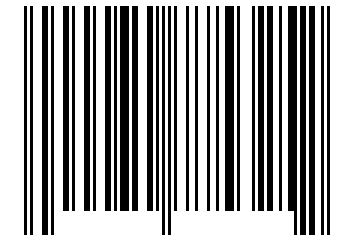 Number 70775325 Barcode