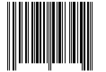 Number 71093451 Barcode