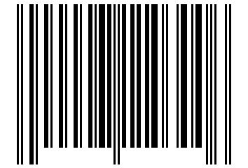 Number 7110300 Barcode
