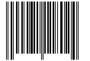 Number 71118024 Barcode