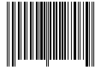 Number 7112707 Barcode