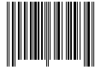 Number 71343293 Barcode