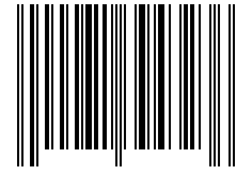 Number 71394323 Barcode