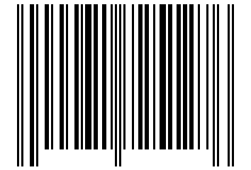 Number 71725127 Barcode