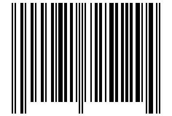Number 71725129 Barcode