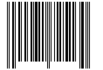 Number 71725130 Barcode
