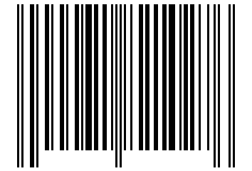 Number 71821027 Barcode