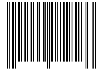 Number 71823 Barcode