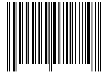 Number 71874 Barcode