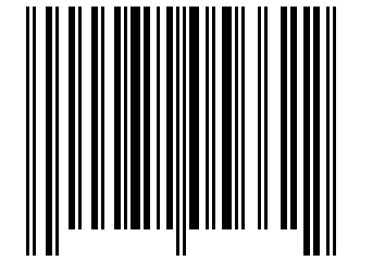 Number 72056622 Barcode