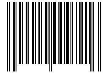 Number 721 Barcode