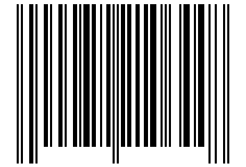 Number 72210644 Barcode
