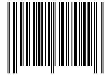 Number 72307049 Barcode