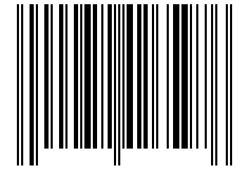 Number 72426597 Barcode