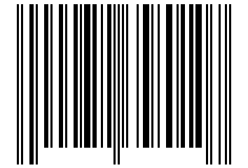 Number 72658010 Barcode