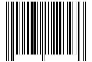 Number 72721647 Barcode