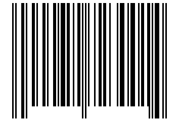 Number 72723001 Barcode