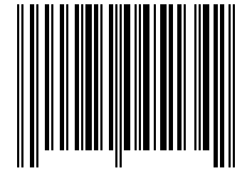 Number 74045134 Barcode
