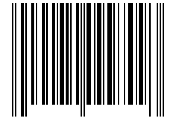 Number 74099709 Barcode