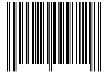 Number 74099711 Barcode
