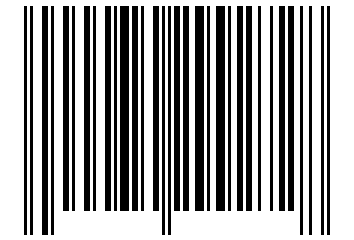 Number 74299272 Barcode