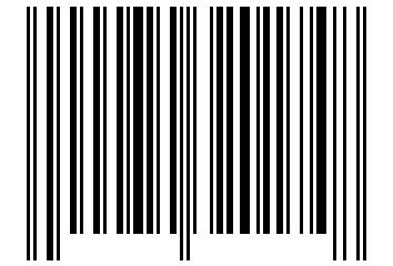 Number 74320174 Barcode