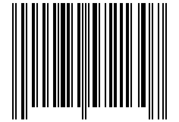 Number 74572130 Barcode