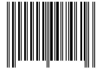 Number 7461 Barcode