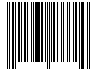 Number 75233310 Barcode