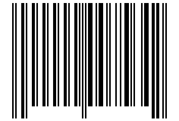 Number 7564 Barcode