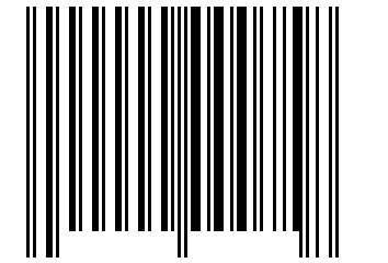 Number 758 Barcode
