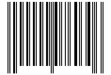Number 76030 Barcode