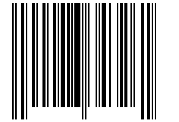 Number 76343261 Barcode