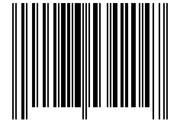 Number 76534204 Barcode