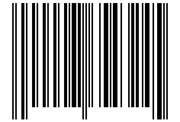 Number 7654324 Barcode