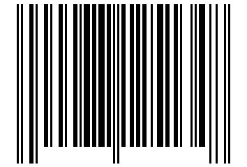 Number 77125134 Barcode
