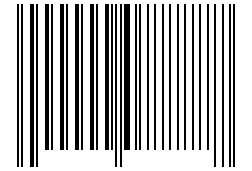 Number 77777 Barcode